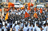 ABVP protest against Karnataka Professional Education Institutions Act